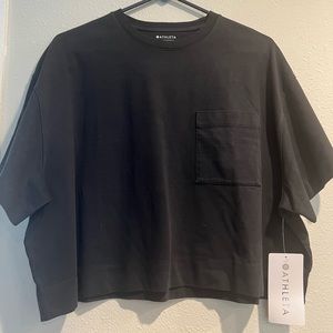 Athleta Classic Cotton Crop Tee